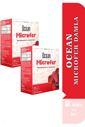 Ocean Microfer Damla 30 ml 2 Adet