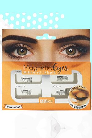 Mara Magnetic Eyes Mıknatıslı Kirpik Ekstra Yoğun 2 Adet