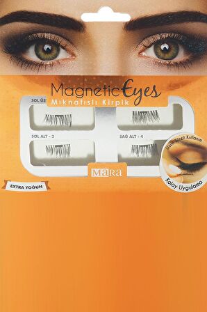 Mara Magnetic Eyes Mıknatıslı Kirpik Ekstra Yoğun 2 Adet