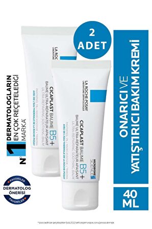 La Roche Posay Cicaplast Baume B5+ Krem 40 ml 2 Adet