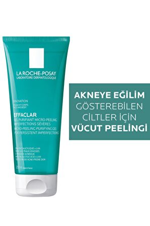 La Roche Posay Effaclar Gel Purifying Micro Peeling 200 ml 2 Adet