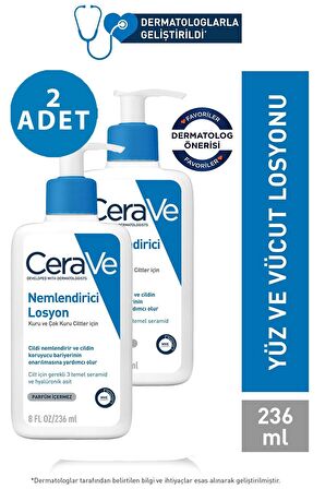 Cerave Nemlendirici Losyon 236 ml 2 Adet