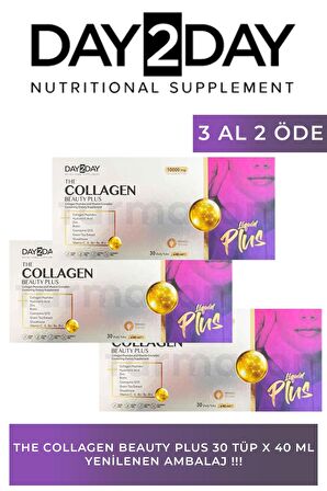 Day2Day The Collagen Beauty Plus 30 Tüp x 40 ml 3 Al 2 Öde