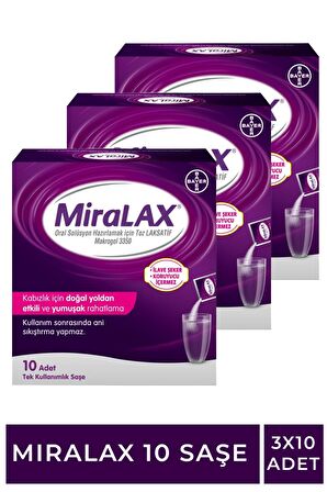 Miralax 10 Saşe 3 Adet