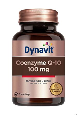 Dynavit Coenzyme Q-10 100 mg 30 Yumuşak Kapsül 2 Adet