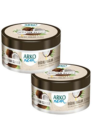 Arko Nem Krem Hindistan Cevizi Yağı 250 ml 2 Adet