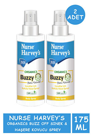 Organics Buzz Off Sinek & Haşere Kovucu Sprey 175 ml 2 Adet