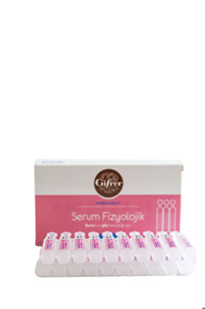 Gifrer Serum Fizyolojik 5 ml x 20 Flakon 2 Adet