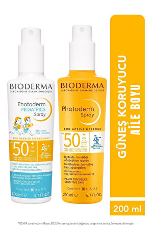 Bioderma Photoderm Aile Boyu Sprey Güneş Kremi Paketi