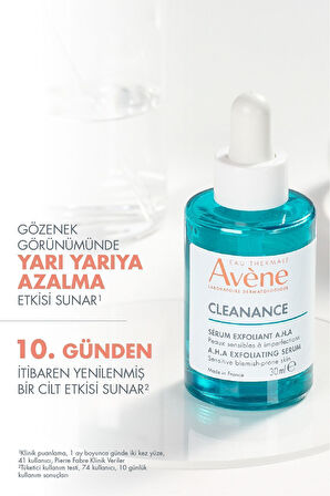 Avène Cleanance A.H.A Exfoliating Serum 30 ml 2 Adet