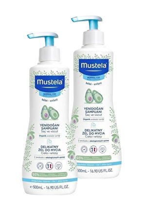 Mustela Yenidoğan Şampuan 500 ml 2 Adet