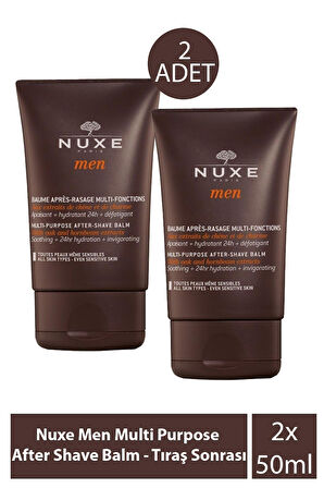 Nuxe Men Multi Purpose After Shave Balm 50 ml - Tıraş Sonrası 2 Adet