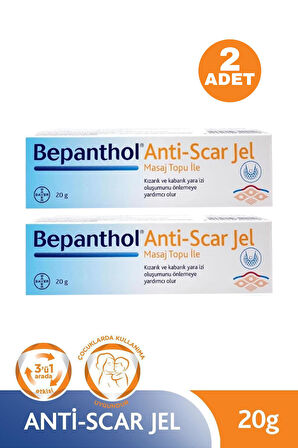 Bepanthol Anti-Scar Jel 20 gr 2 Adet