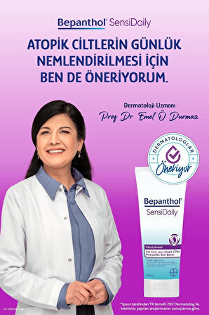 Bepanthol Sensidaily Vücut Kremi 200 ml 2 Adet