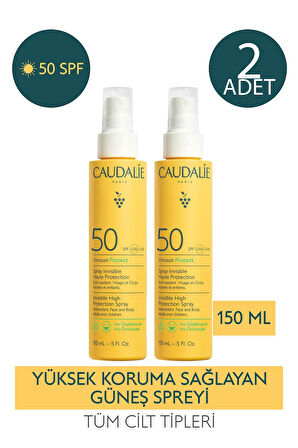 Caudalie Vinosun High Protection Spray SPF50 150 ml 2 Adet