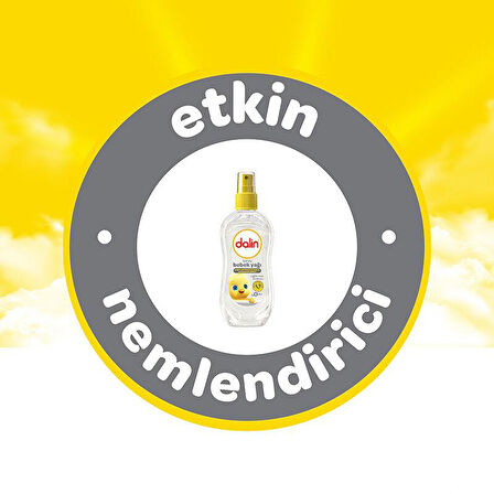 Dalin Bebek Yağı Sprey 200 ml 2 Adet
