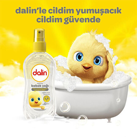 Dalin Bebek Yağı Sprey 200 ml 2 Adet