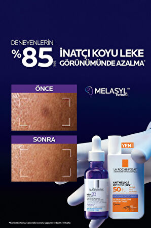 La Roche Posay Anthelios Uvmune 400 Anti-Dark Spots Fluid Spf50+ Melasyl İçeren Güneş Kremi 50 ml 2 Adet