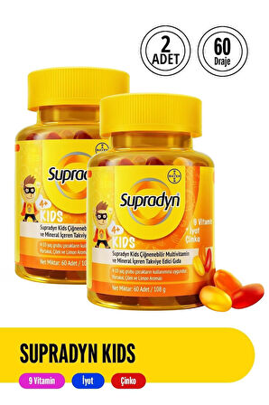Supradyn Kids 60 Tablet 2 Adet