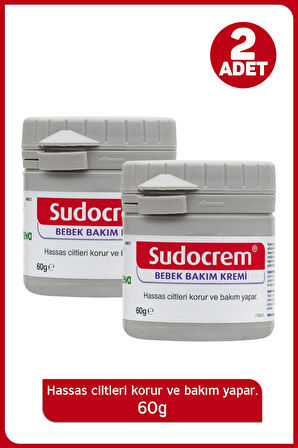 Sudocrem Bebek Bakım Kremi 60 gr - Teva 2 Adet