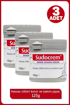 Sudocrem Bebek Bakım Kremi 125 gr - Teva 3 Adet
