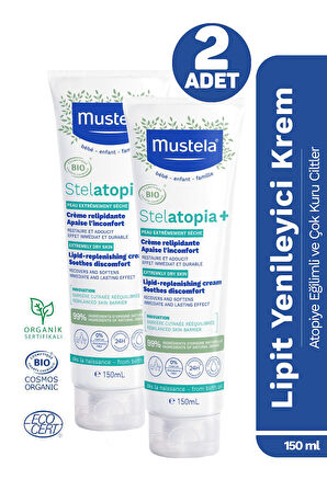 Mustela Stelatopia Cream 150 ml 2 Adet