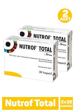 Nutrof Total 30 Kapsül 2 Adet