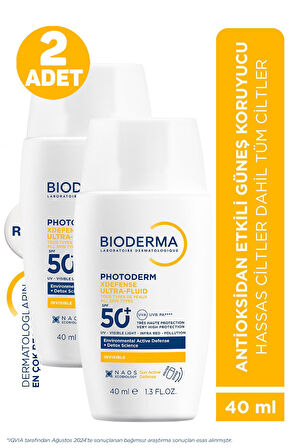 Bioderma Photoderm Xdefense Spf50+ 40 ml 2 Adet