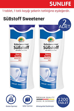 Sunlife Substoff Tatlandırıcı 1200 Tablet 2 Adet
