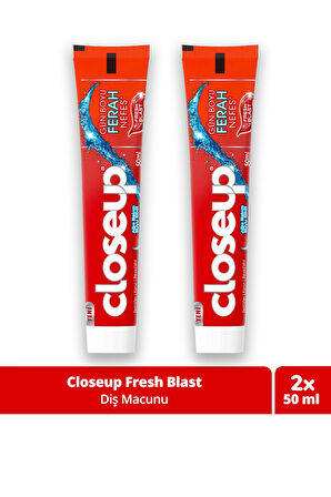 Close Up Günboyu Ferah Nefes Fresh Blast 50 ml 2 Adet