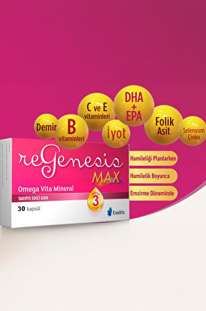 Regenesis MAX 30 Kapsül 3 Adet