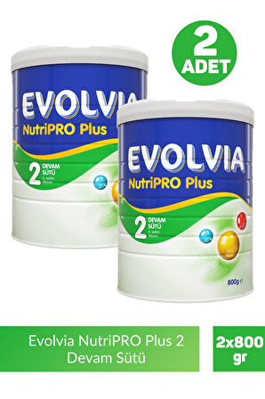 Evolvia Nutripro Plus 2 Devam Sütü 800 gr 2 Adet