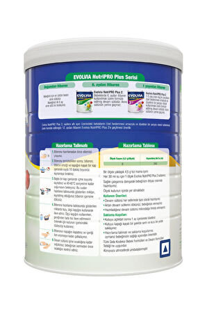 Evolvia Nutripro Plus 2 Devam Sütü 800 gr 6 Adet
