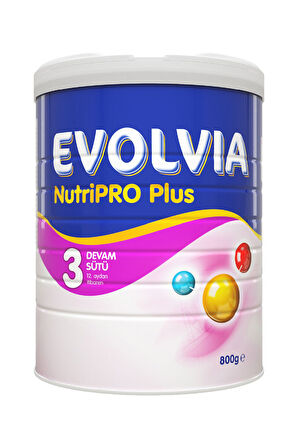 Evolvia Nutripro Plus 3 Devam Sütü 800 gr 6 Adet