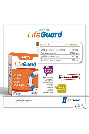 Nbt Life Lifeguard 30 Kapsül 3 Adet