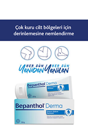 Bepanthol Derma Onarıcı Bakım Merhemi 50 gr 2 Adet