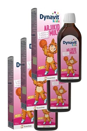 Dynavit Kids Arjikid Multi Şurup 150 ml 3 Adet