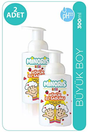 Minoris Baby Köpük El Sabunu 300 ml X 2 Adet