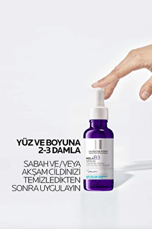 La Roche Posay Mela B3 Koyu Leke Karşıtı Temizleme Jeli 200 ml + La Roche Posay Mela B3 Leke Karşıtı Serum 30 ml  + La Roche Posay Anthelios UVmune 400 Invisible Fluid SPF50+ 50 ml 