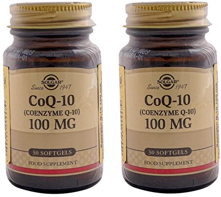 Solgar Coenzyme Q-10 100 mg 30 Softgel 2 Adet