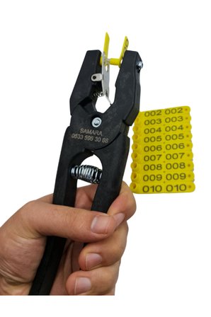 250 Adet SARI Renk Küpesi(Parmak Küpe)+Pens Ucu