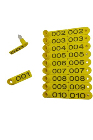 25 Adet SARI Renk Kuzu Küpesi (Parmak Küpe)+ Pens Ucu Hediyeli