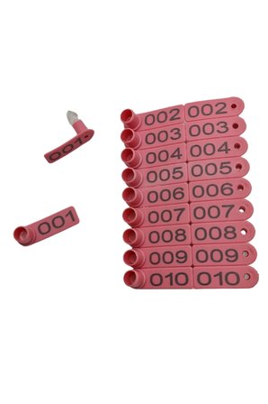 350 Adet PEMBE Renk Kuzu Küpesi (Parmak Küpe)+ Pens Ucu