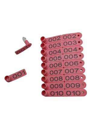 50 Adet PEMBE Renk Kuzu Küpesi (Parmak Küpe)+ Pens Ucu Hediyeli