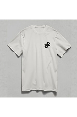 Style Desenli Unisex Yarım Kollu Bisiklet Yaka %100 Pamuk Oversize T-shirt