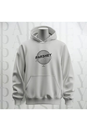 Dünya Deseni Baskılı Kapüşonlu Sweatshirt Hoodie Yünlü Kalın Kumaş 3 İplik Şardonlu