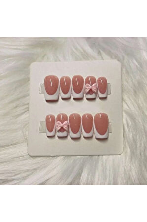 12'li Hazır Takma Tırnak (Yanında Bant Yapıştırıcı ile Birlikte)