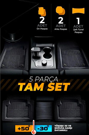 Opel Astra Sedan uyumlu Premium  Oto Paspas 4d Havuzlu - Lüks Özel Kutusunda premium-paspas