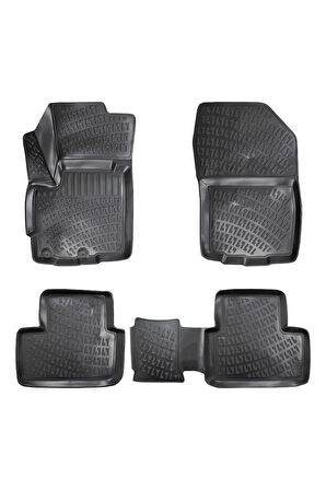 Mitsubishi ASX 2013  Uyumlu Araca Özel Tasarım 3D Havuzlu Paspas