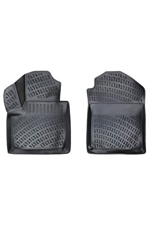 Ford Connect PANELVAN (2 Parça) 2005 Araca Özel Tasarım 3D Havuzlu Paspas